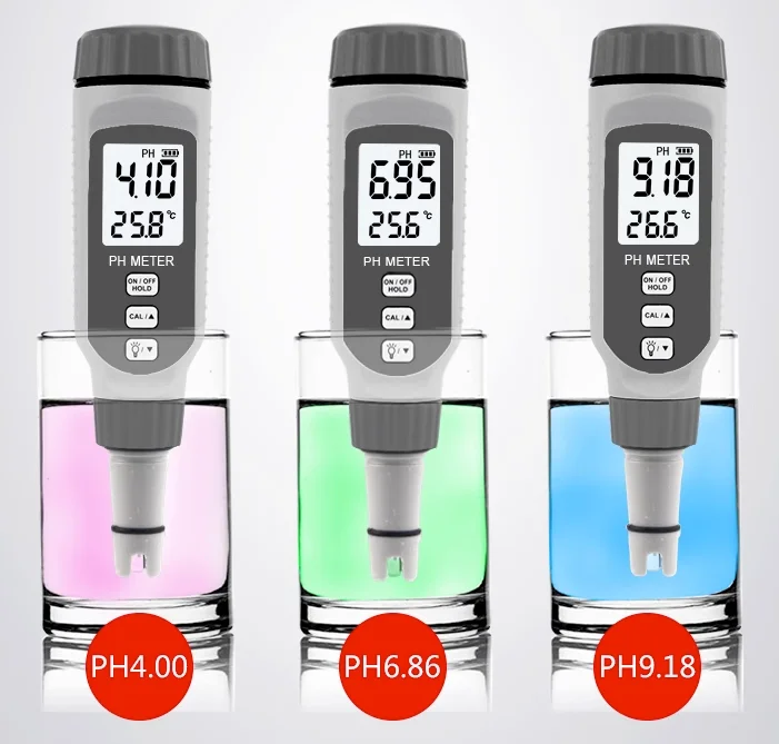 High Precision PH Meters Chemistry Laboratory Equipment PH Meter Water Quality Tester Digital PH Pen