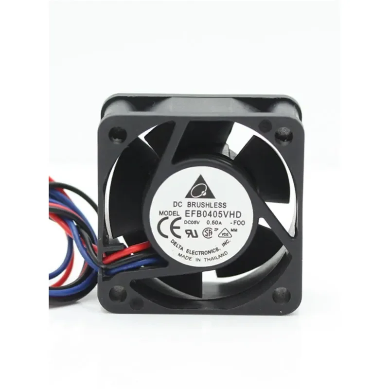 for EFB0405VHD 4020 4cm 5V 0.50A 3-wire Server Inverter Chassis Cooling Fan