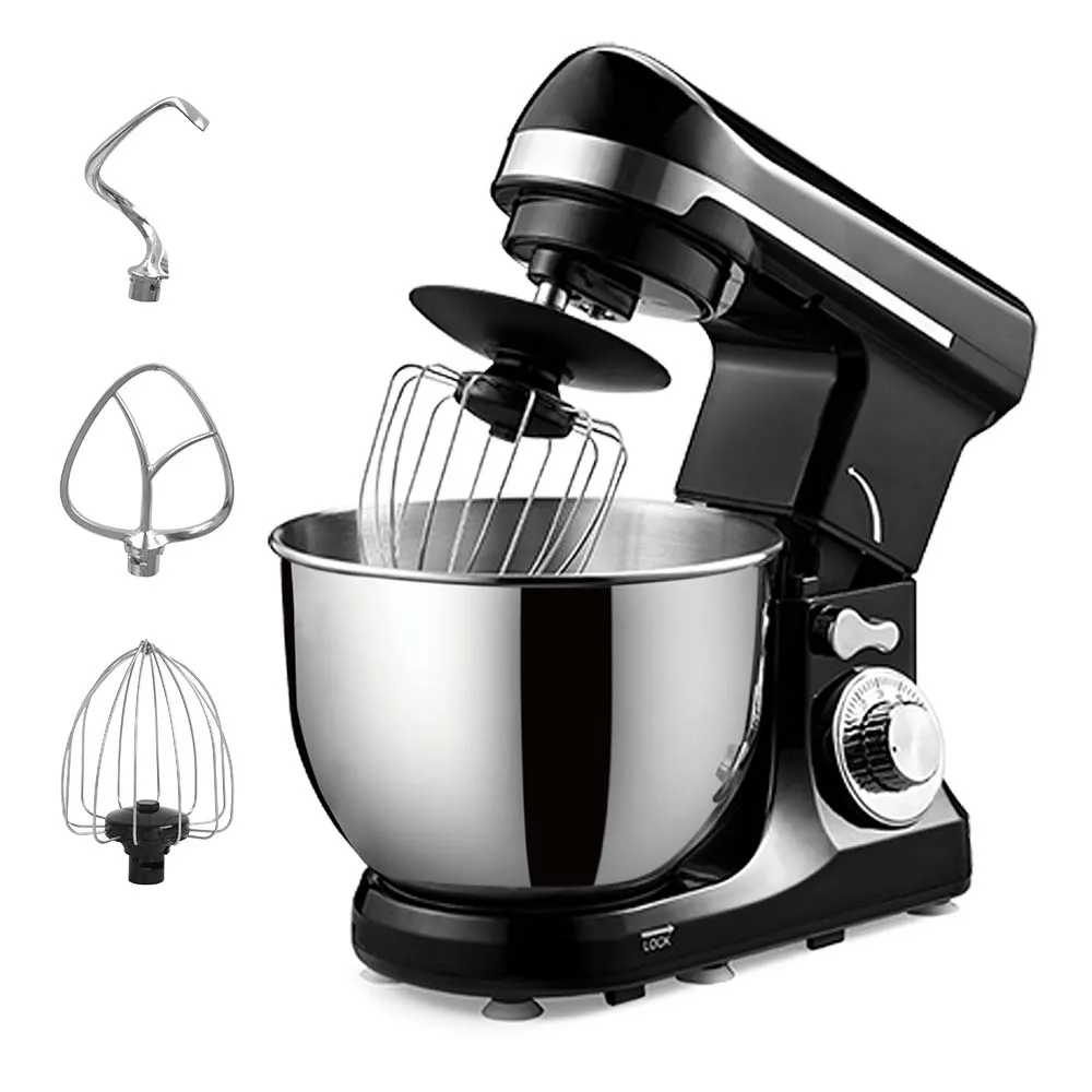 Factory Outlet 6.5L 1800 Mixer With Stainless Steel Bowl 3 In 1 Stand Mixer With Dough Hook Electric Hand Food Mixer