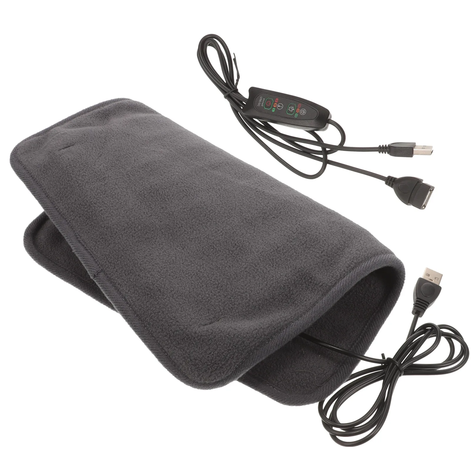 

Pet USB Pad Dog Cat Small Electric Warmer Mats Deep Grey 12V Safe Dog Heating Pad Durable Puppies Heating Pads