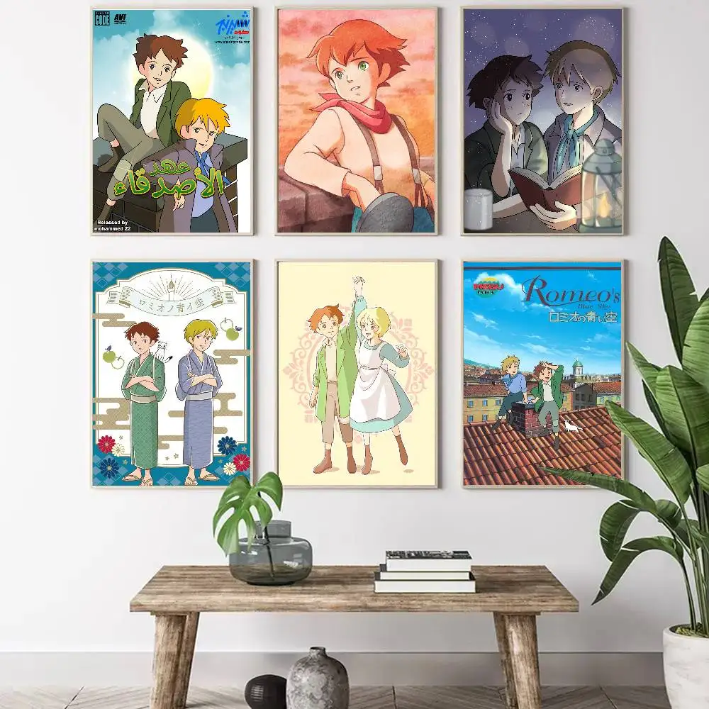 Anime R-Romeo No Aoi Sora Art Sticky Wall Waterproof Home Living Room Bedroom Bar Aesthetic Decoration