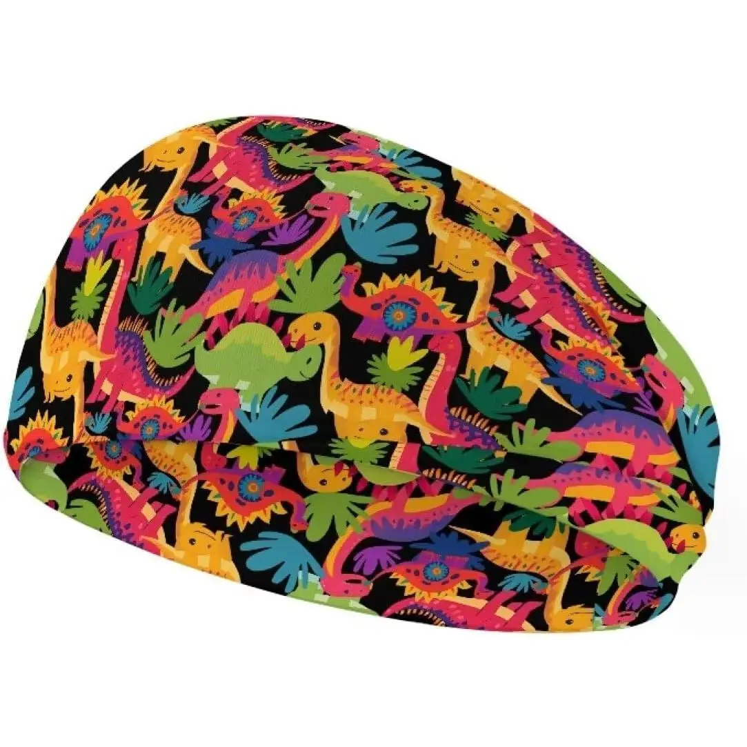

Красочная шапочка для плавания с принтом динозавров, эластичная водонепроницаемая шапочка для купания для детей и взрослых, забавная шапочка для плавания с мультяшным рисунком