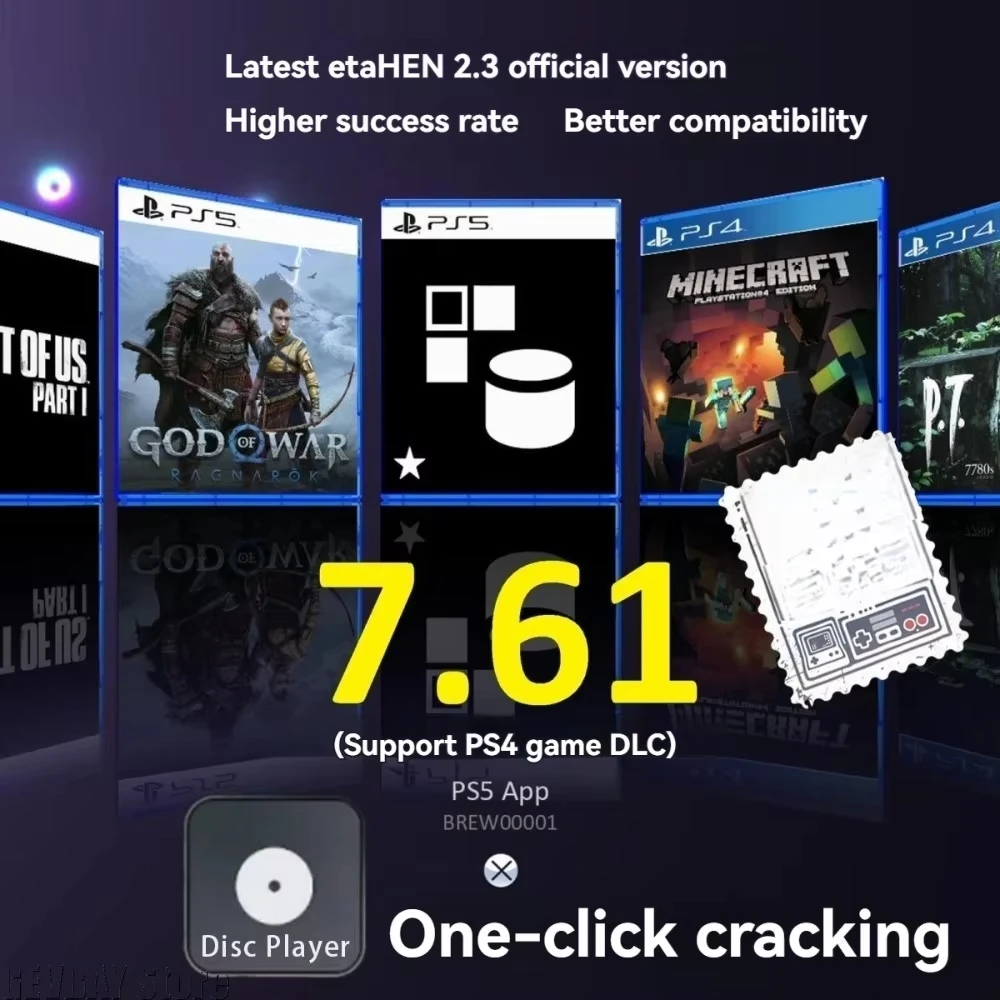 Per PS5 JB Disc Tool FW 4.03-7.61 Syste Mod Accessori per console di gioco