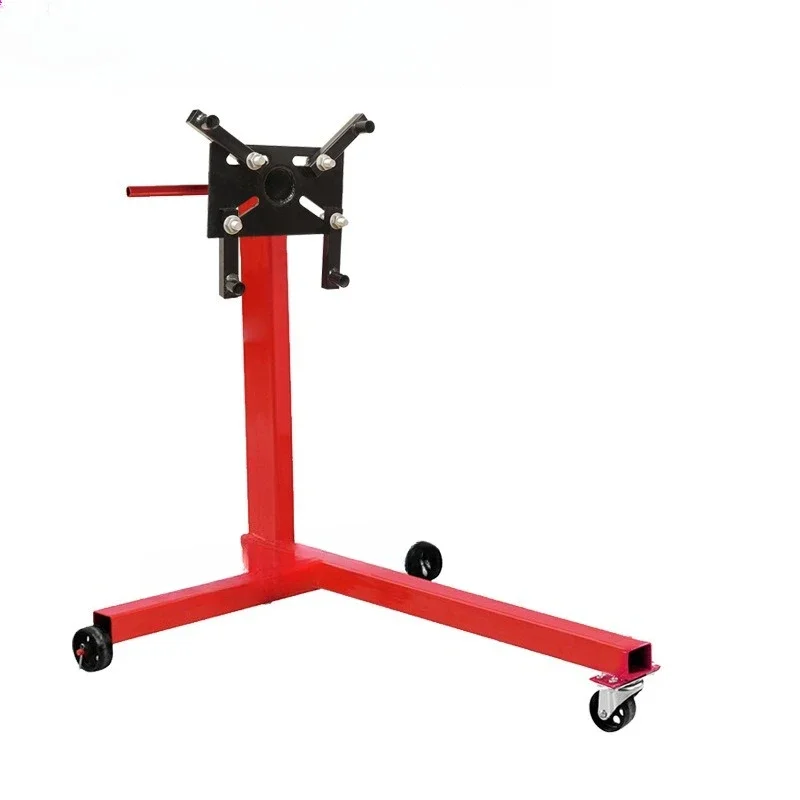 Bracket start machine translation Rotary overhaul Disassembly and assembly Transmission support Trailer maintenance workbench