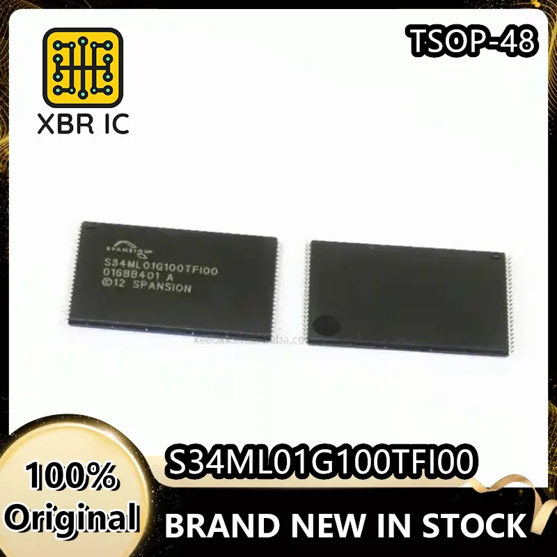 

(10/30 pieces) S34ML01G100TFI00 S34ML01G100 128MB storage flash chip TSOP48 new original authentic spot fast delivery