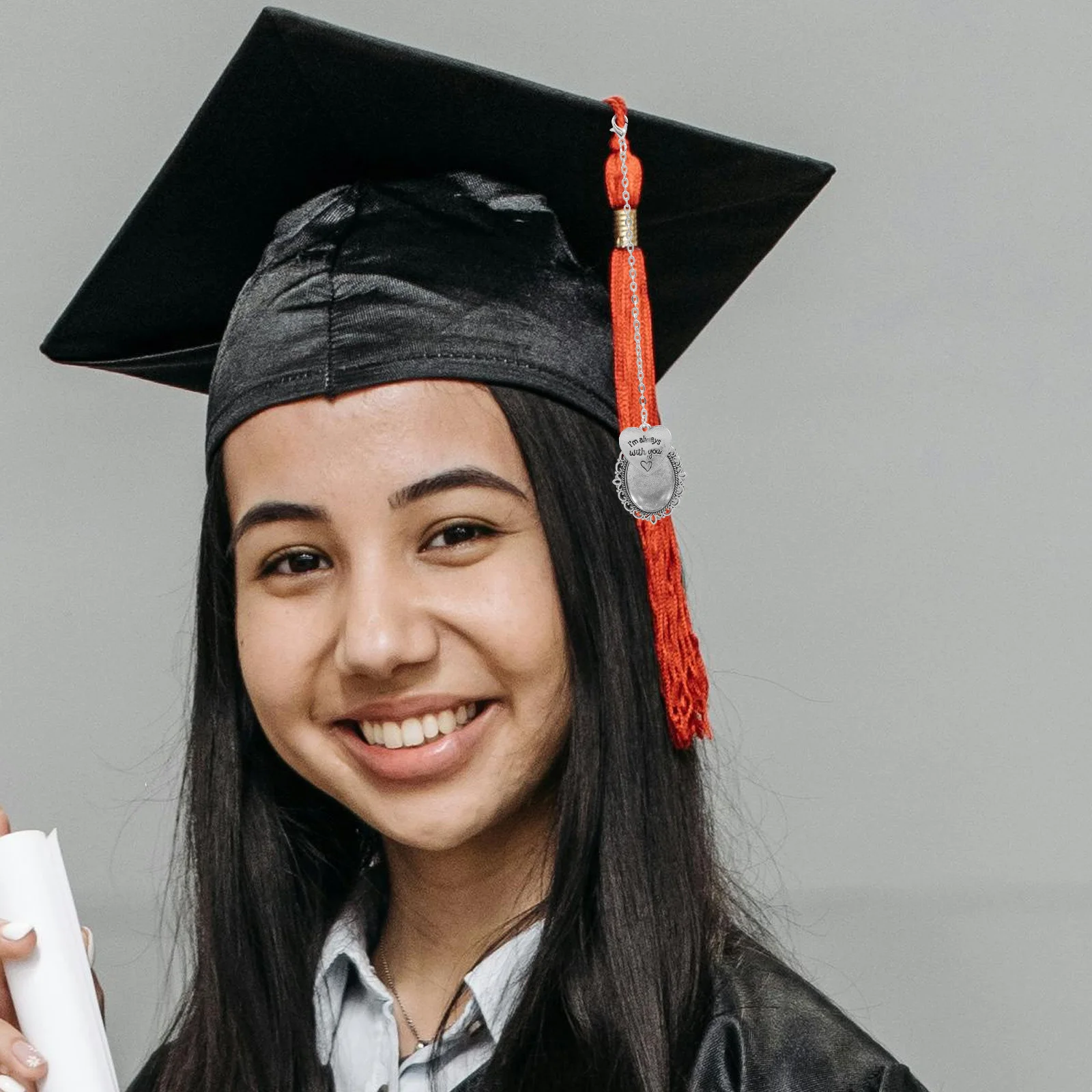 2 stks Grad Cap Decor Memorial Foto Hanger Trays Diy Afstuderen Cadeau Benodigdheden Voor Sieraden Maken Grad Photo Charms