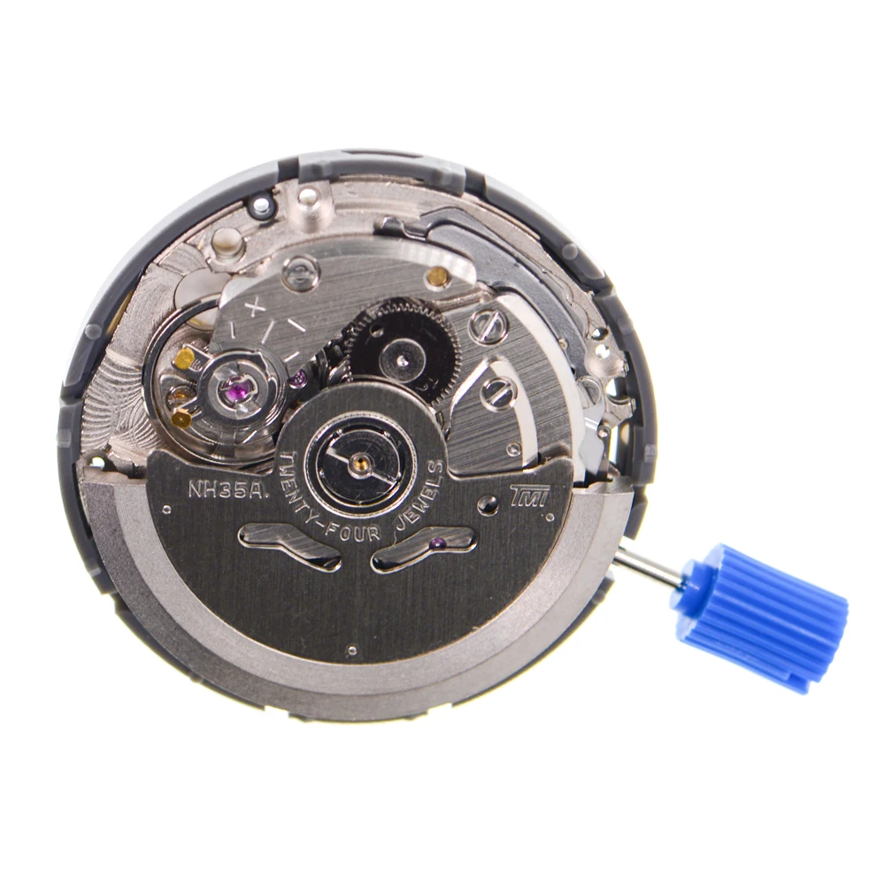 Japoński ruch NH35 automatyczny mechaniczny o wysokiej dokładności japony Seiko TMI NH35A-3 zegarek mechanizm kalendarza nadgarstka data