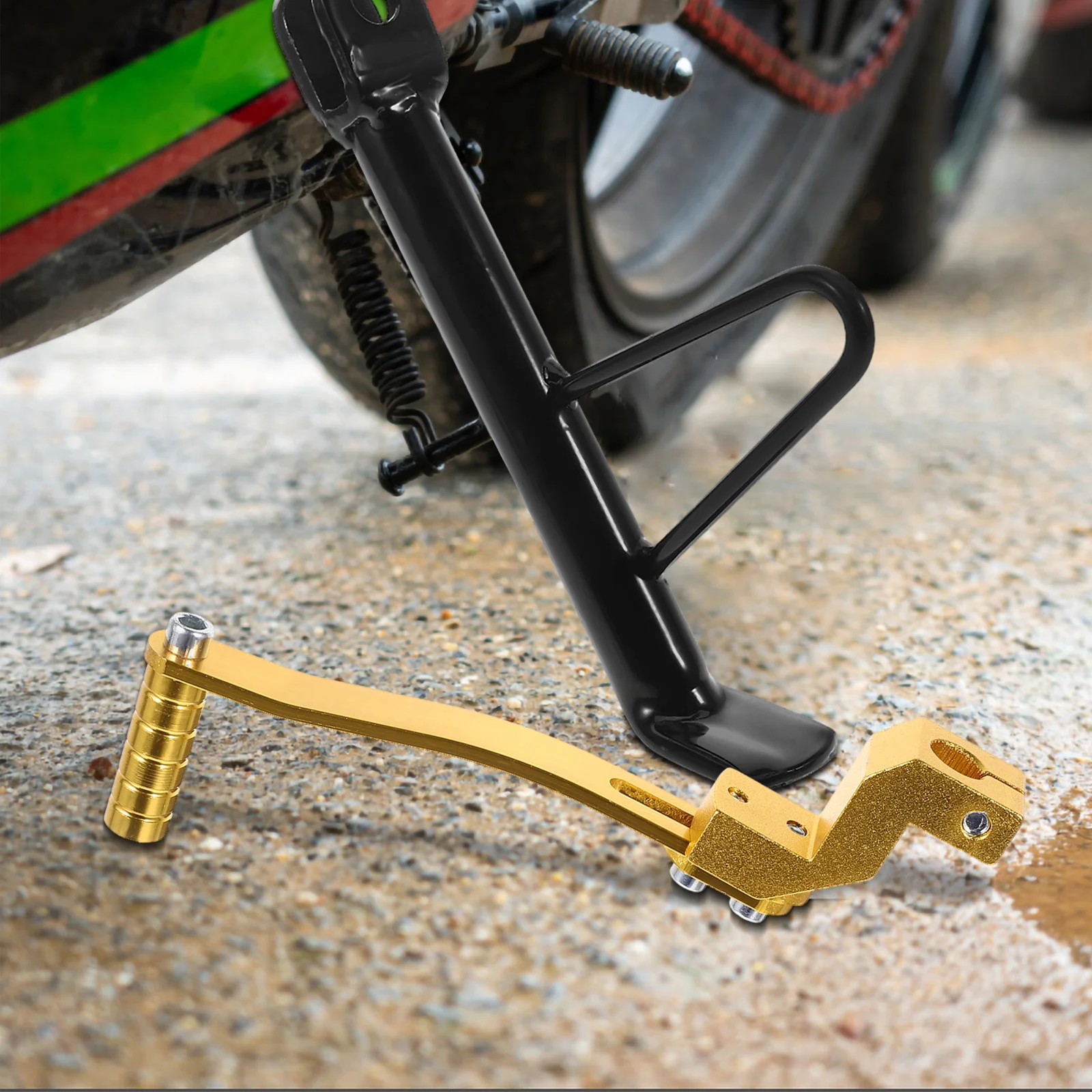 

Motorcycle Gear Shift Lever Pedal Aluminium Alloy Gears Change Pedal For Motorcycles Dirt Bike Atv Universal Fit Smooth