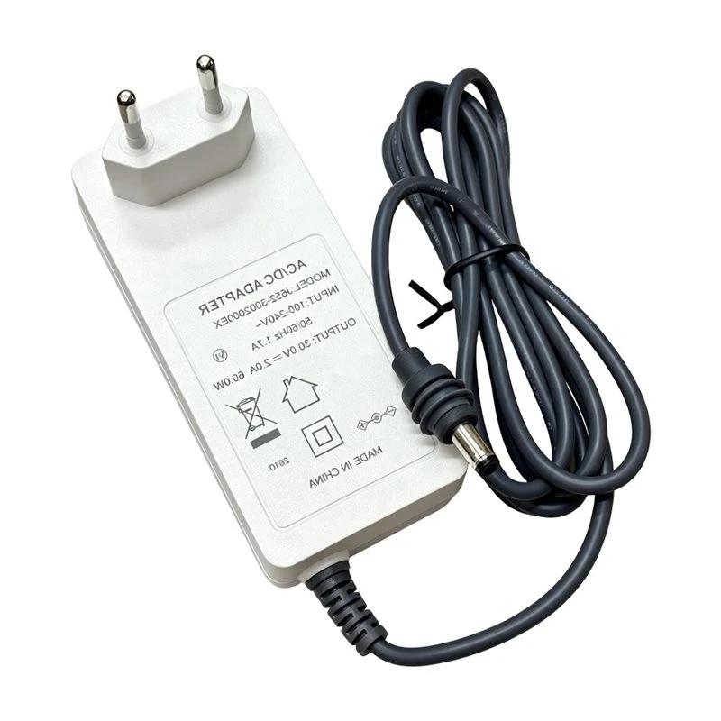 X12A-For Starlink Mini Power Cable 60W Replacement Power Supply Adapter DC 30V 2A Output Wall EU