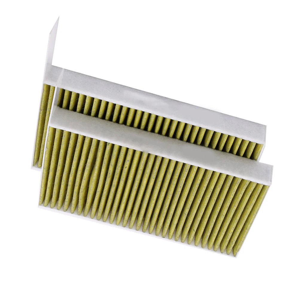 2 filtros de aire de cabina. 1107681 -00-A, 110768100 A para Tesla Mode 3 2017 2018 2019 2020, modelo Y 2020 accesorios de coche