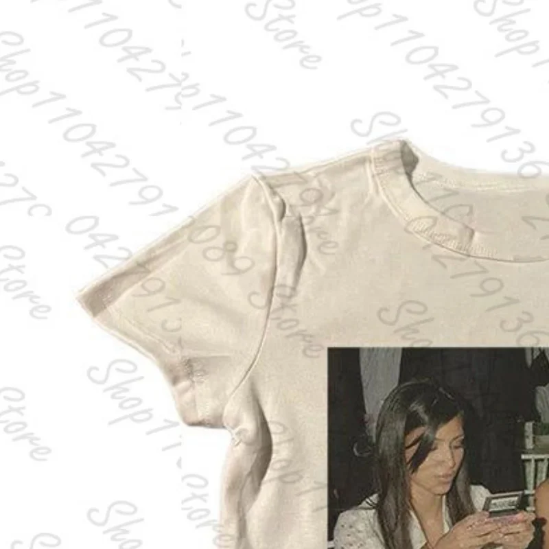 2000s Punk Women Short Sleeve Slim Vintage Graphic Baby Tees Sexy Streetwear Emo Girls Y2k Style Crop Tops Spider Graphic Tees