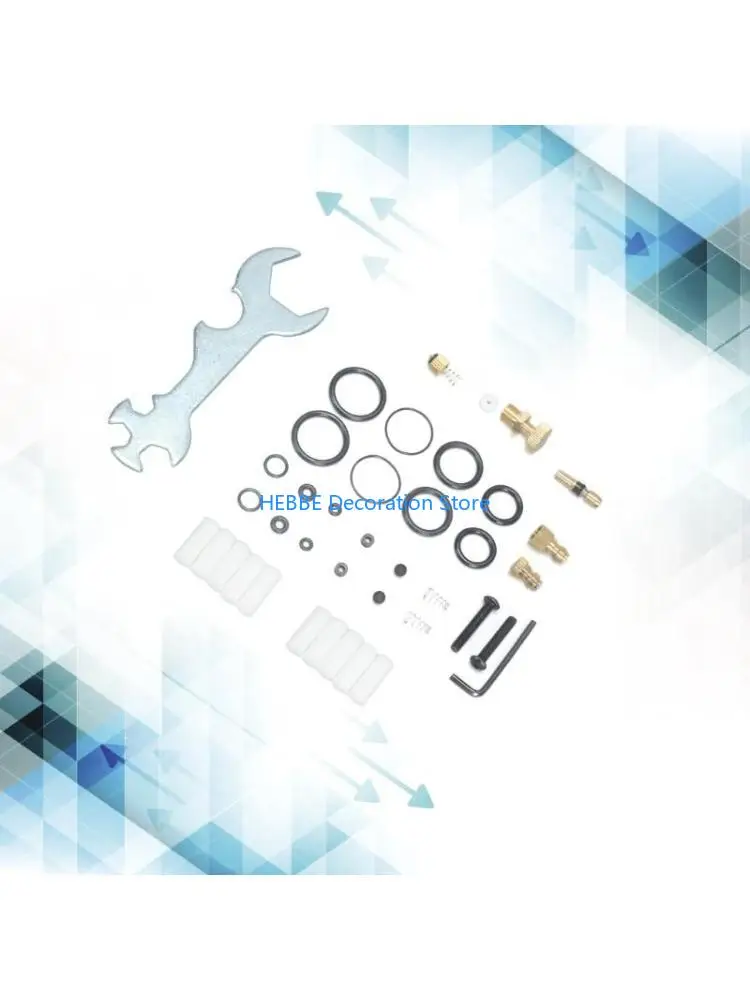 B0KC 1Set Sealing O-rings High Pressure Hand Inflator Repair Set 30mpa