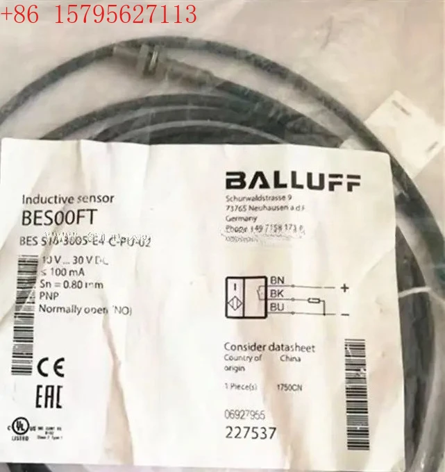 

BES 516-3005-E4-C-PU-02/03/05 Датчик приближения Balluff Baru Adu Tinggi