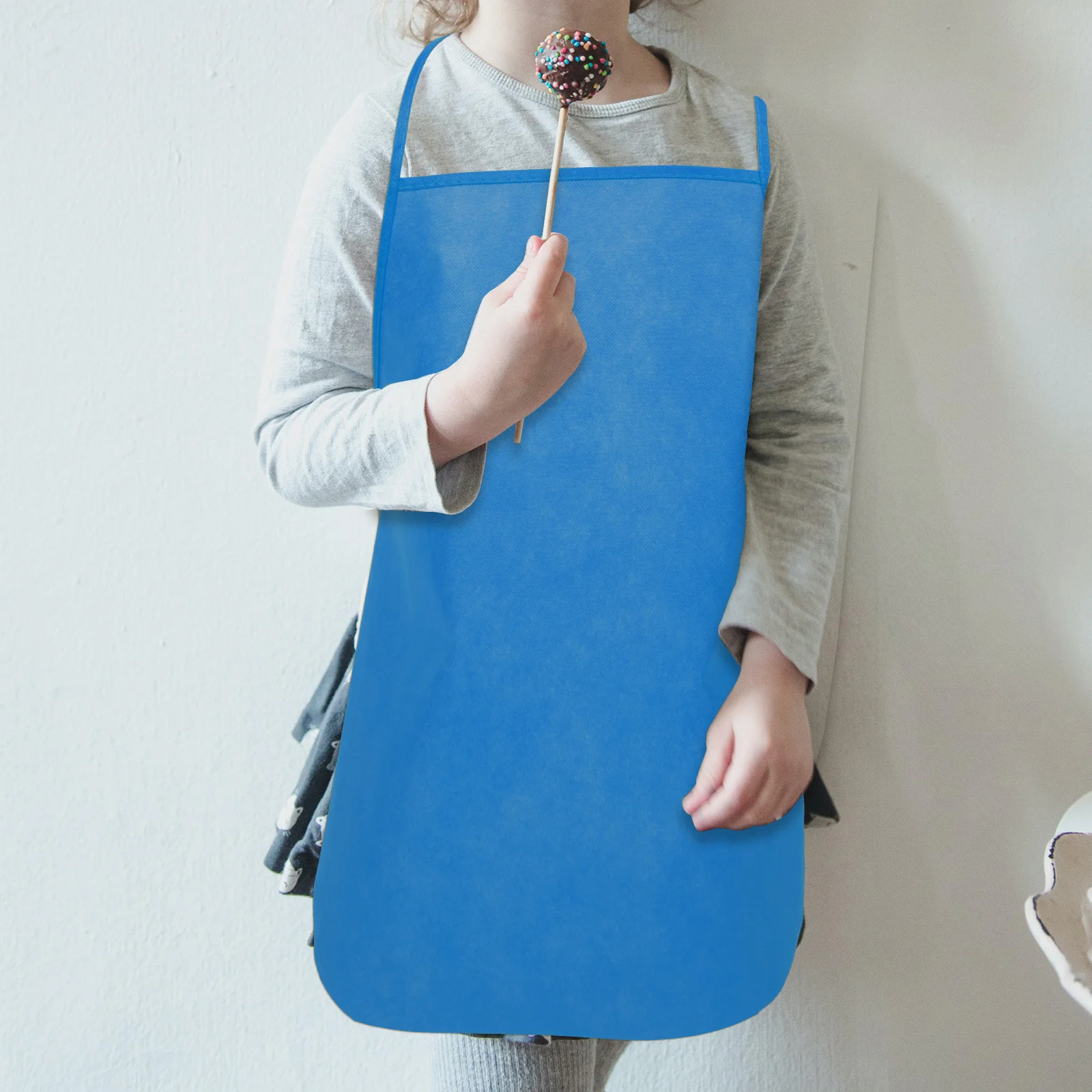 

10pcs Kids Painting Aprons 40x50cm Multi-color Children DIY Smocks Toddler Craft Cooking Baking