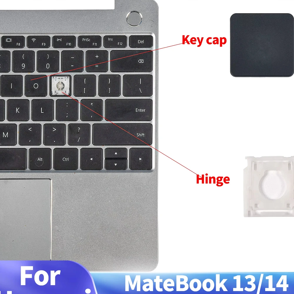 

Original Keycaps/Hinges For MateBook 13/14/X Pro/D14/D15/D16 HNL/WRT/NBL/KLVL/BOB Space KeyCap English Keyboard Layout