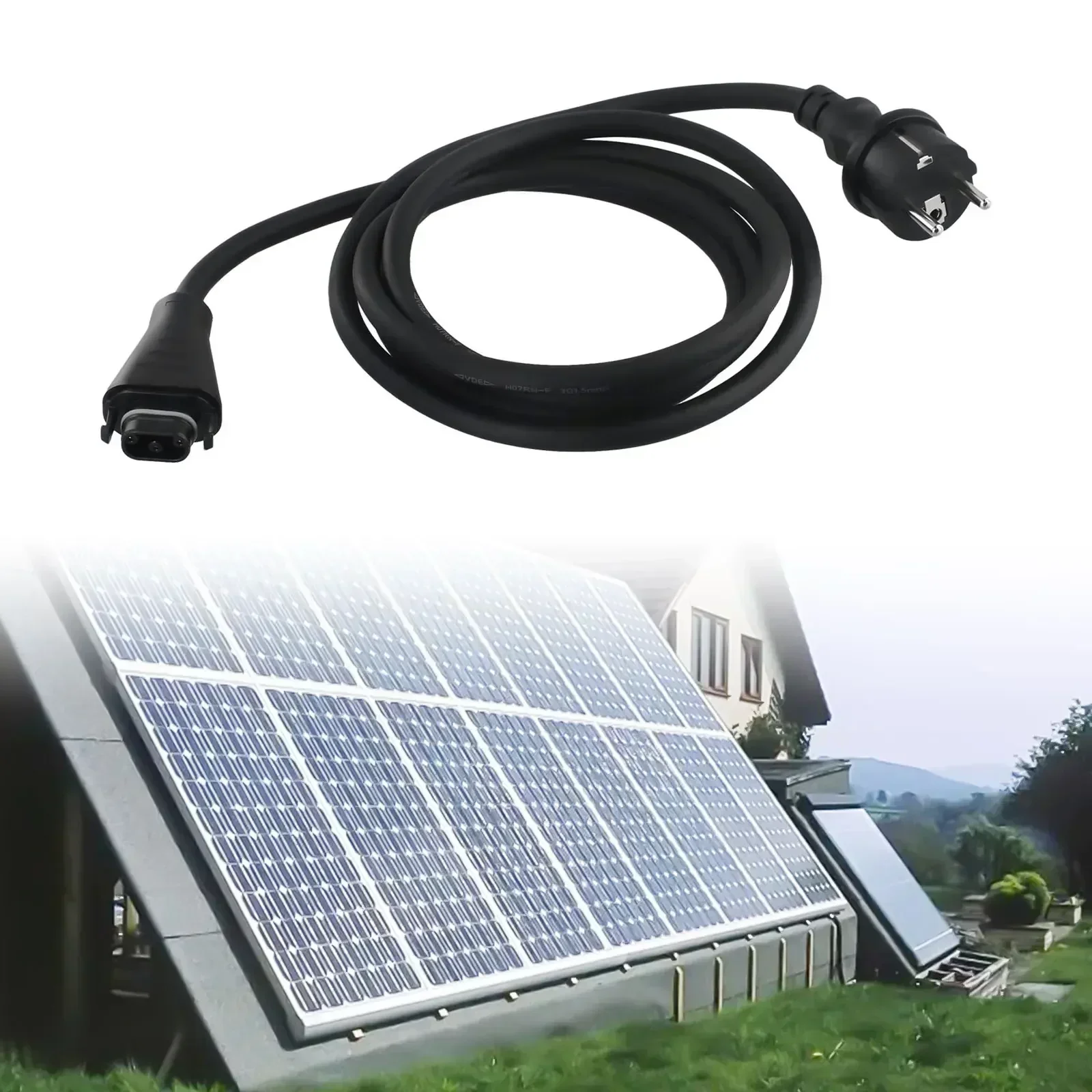 2M For Hoymiles HMS Connection Cable For HMS Terrain Plug For Plug Reliable Accessory Cable For PV System