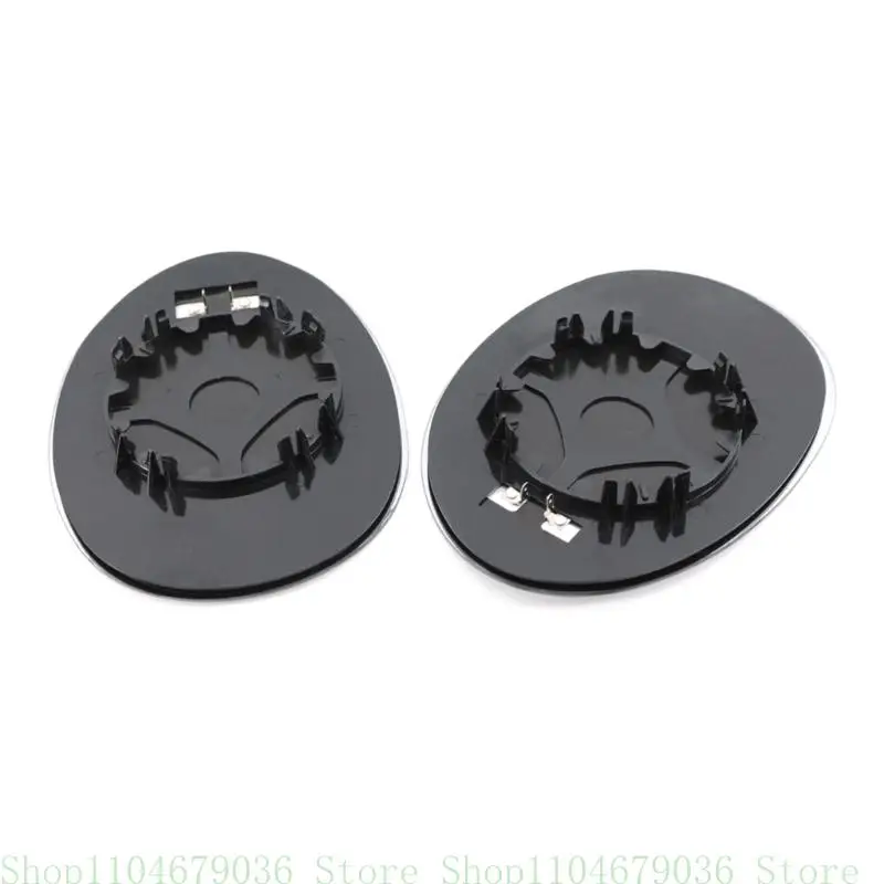 For Mini F54 F55 F56 F57 F60 Left Right Side Heated Mirror Blue Glass Lens Replacement