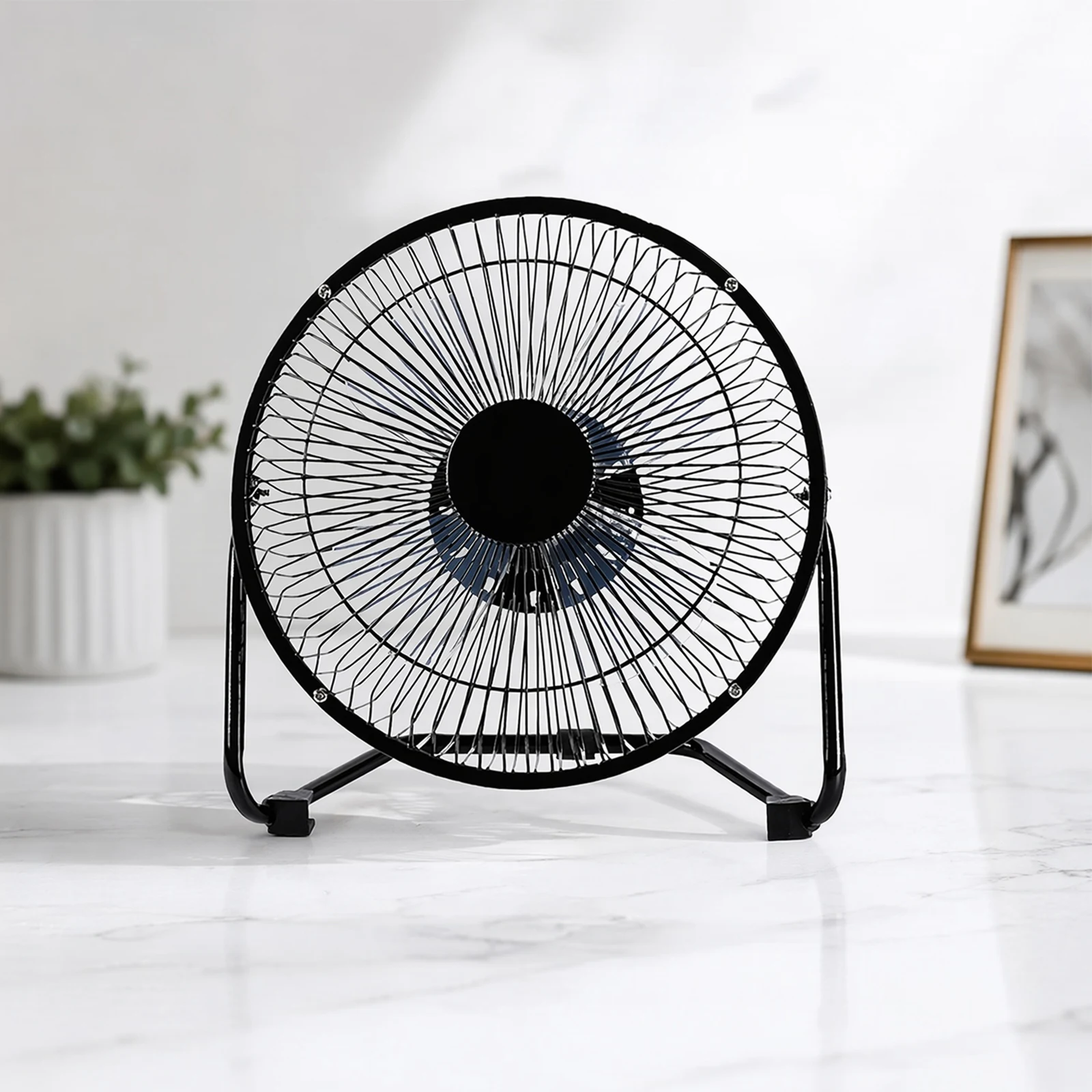 Office Table Home - Ventilador de Mesa Elétrico Montável na