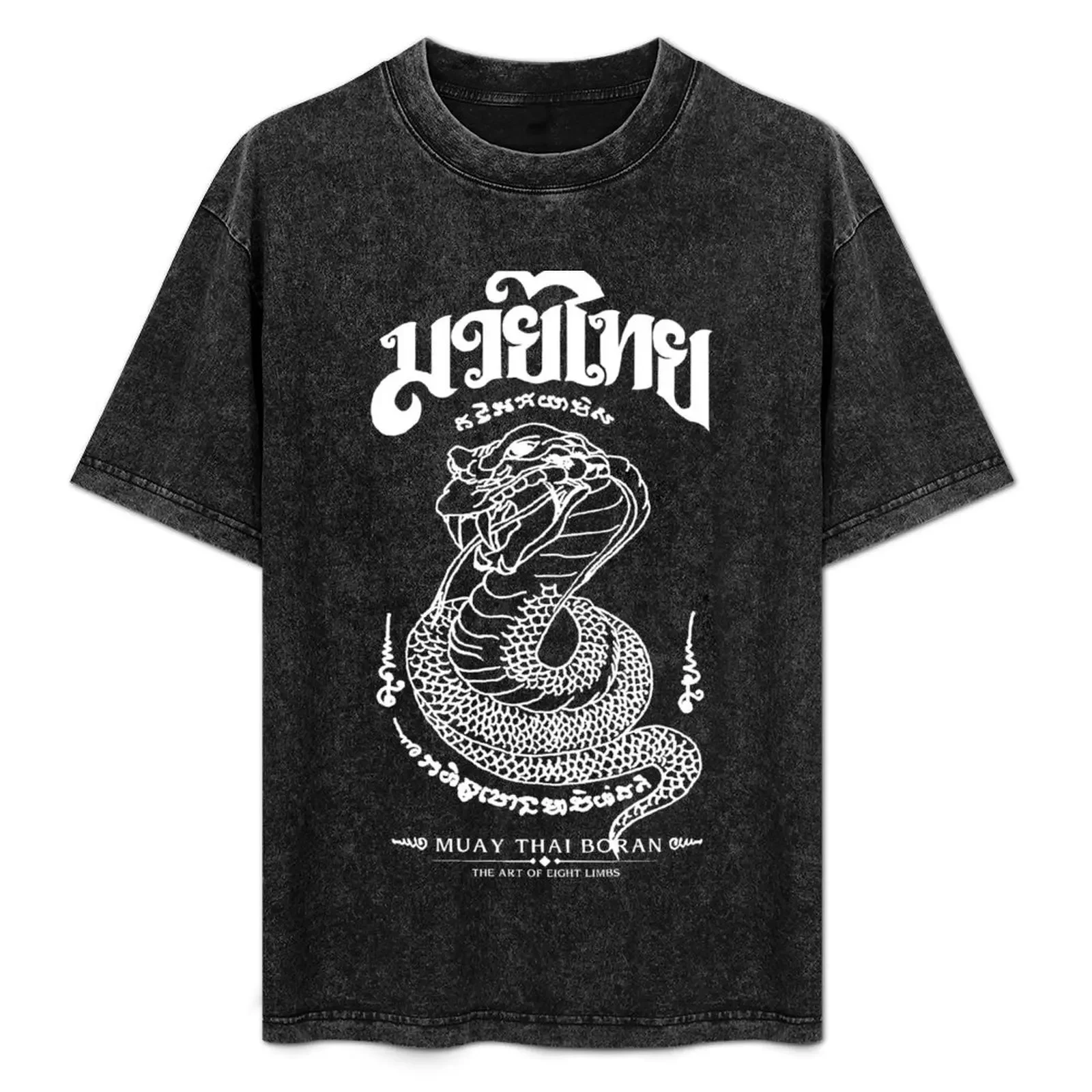

Muay Thai Sak Yant Snake T-Shirt custom t-shirts funny shirt cotton new edition men t shirts