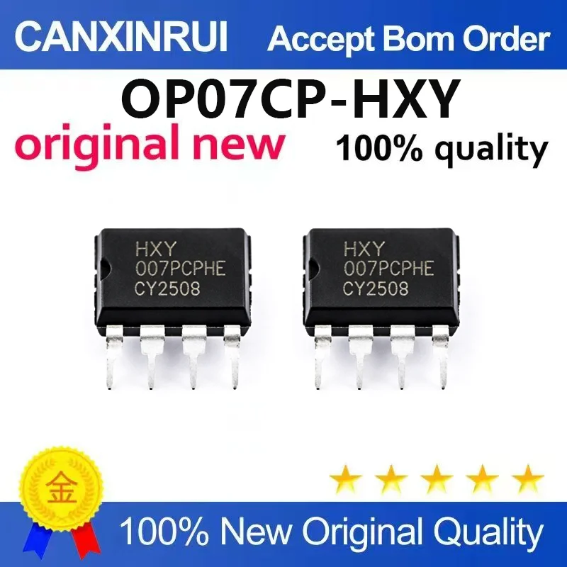 （5pcs-10pcs）Brand new original OP07CP-HXY SOP-8 linear amplifier linear integrated chip IC