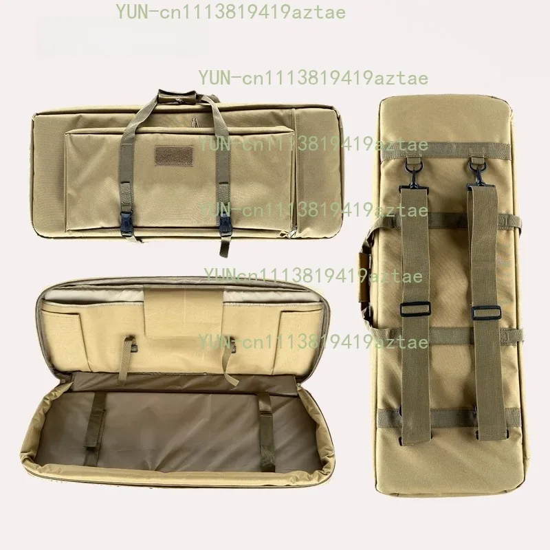 Tactical Double Layer Outdoor Backpack Large Capacity Fishing Gear Storage Bag Shoulder Bag Camping Travel Supplies
