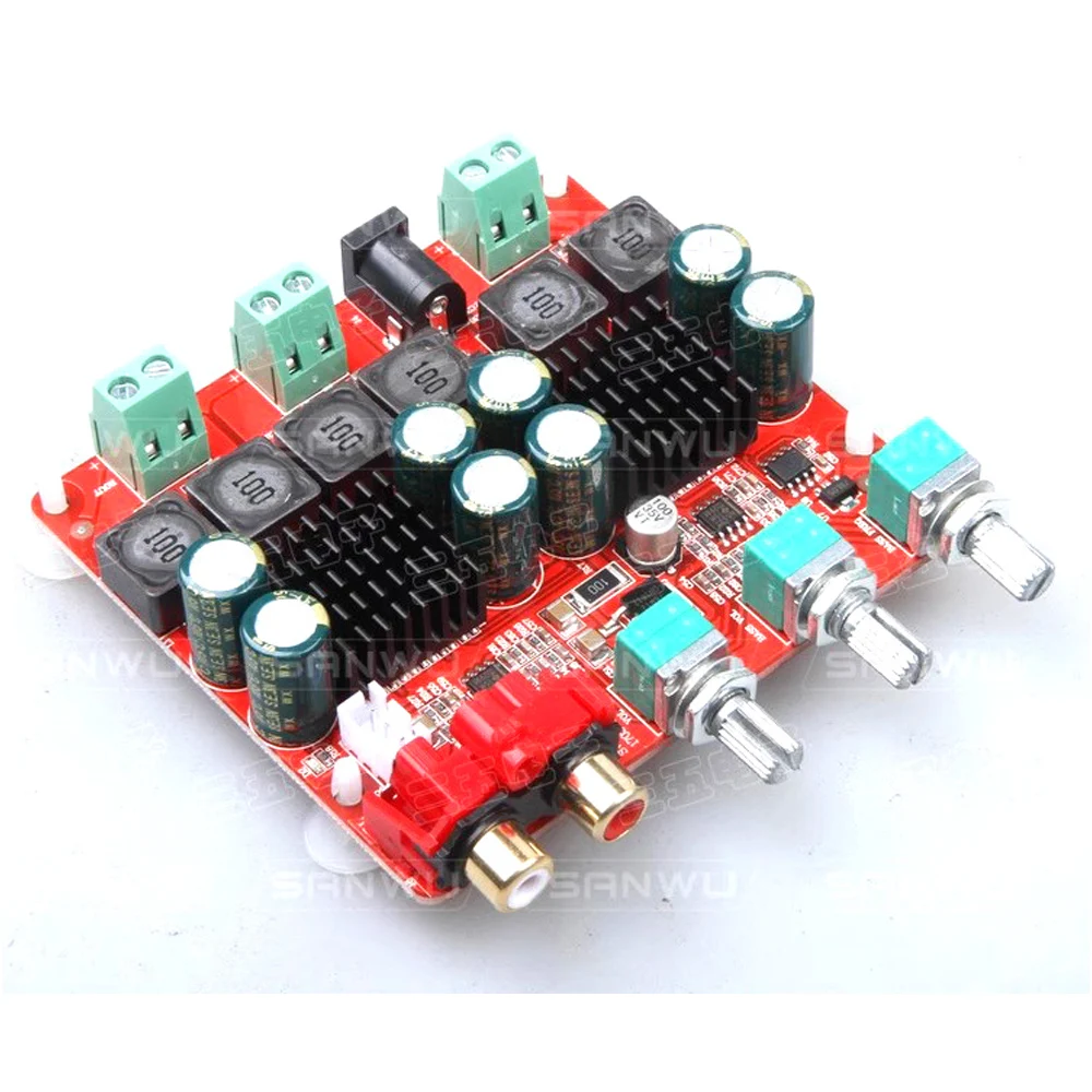 

Digital Amplifier Board TPA3116 2x50+100W Speaker Amplifier Board Class D 2.1 Channel Audio