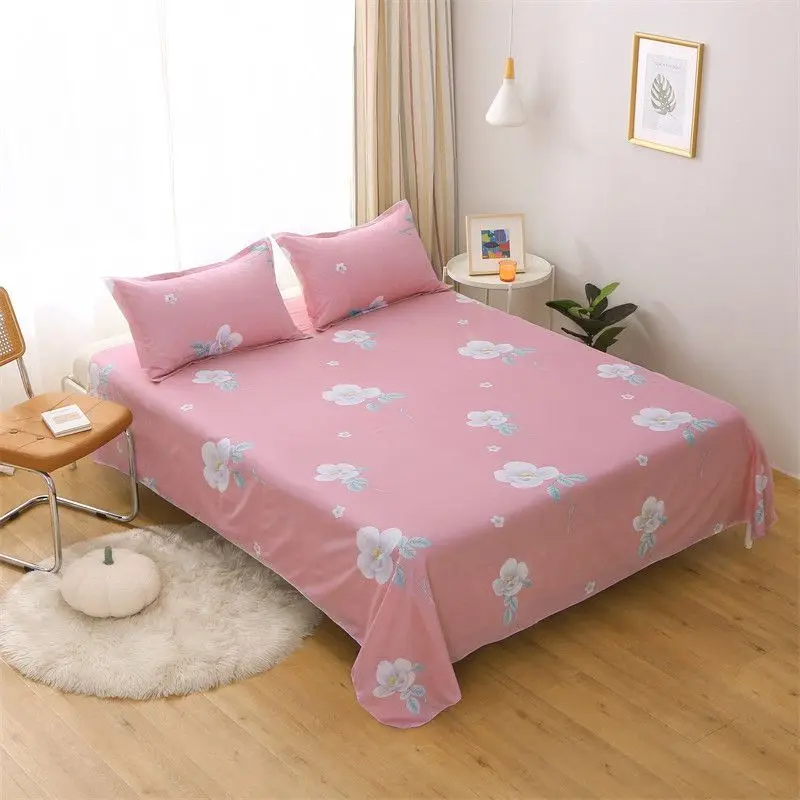Minimalist Single Bed Sheet - Hypoallergenic Bedding for Students, Lightweight and Durable All Year Round