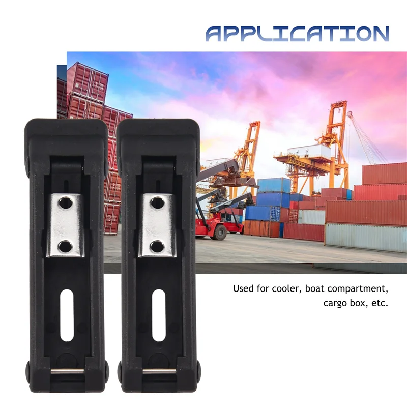 

A45F-2877447 Flexible Rubber Front Storage Rack Latch 4Inch For Polaris Sportsman 500 550 800 850 1000 (2 Pack)