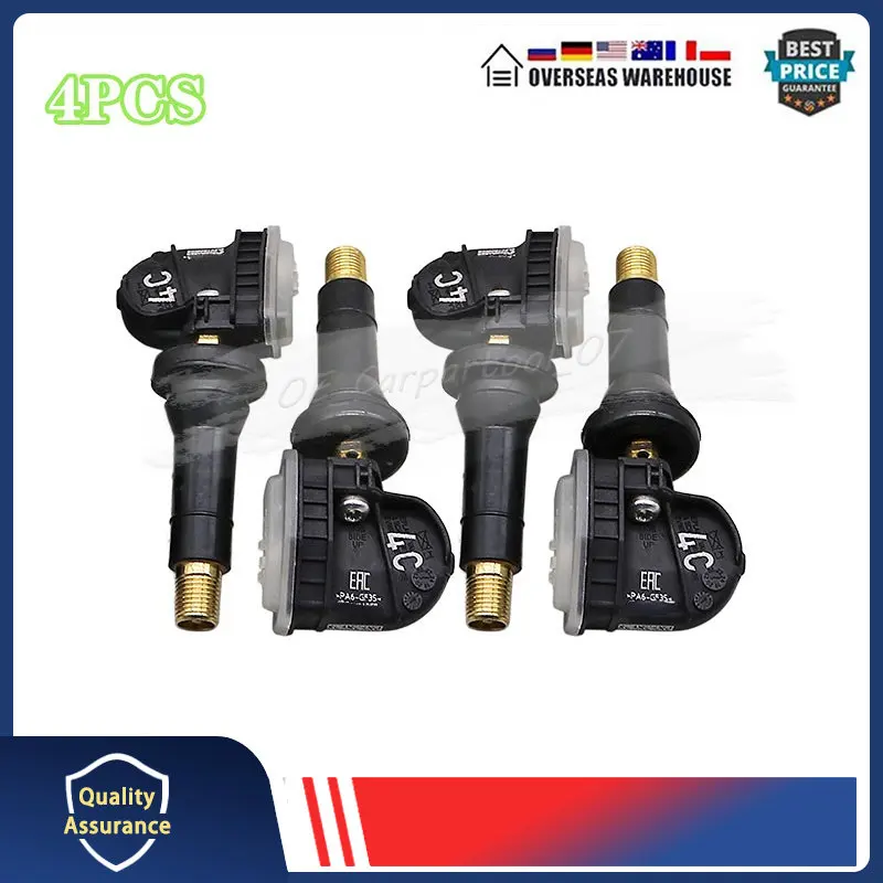 

4PCS TPMS TYRE PRESSURE MONITOR SENSOR For Buick Enclave Cadillac CT6 Chevrolet Blazer Silverado GMC Sierra Tire Pressure Sensor