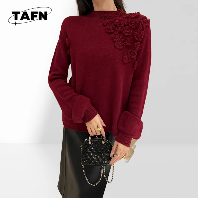 

Элегантный вязаный кардиган для женщин, мягкий и уютный осенне-зимний повседневный вязаный пуловер для женщин, уютный и универсальный AJ1302