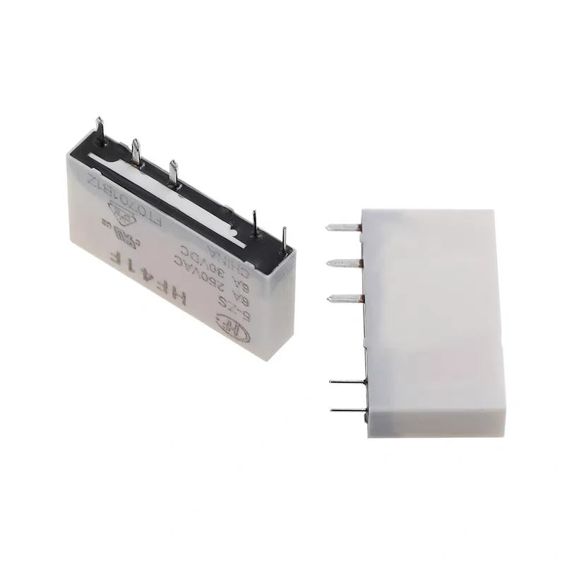 HF41F-5-ZS HF41F-12-ZS HF41F-24-ZS HF41F 5V 12V 24V-HS ZST Industrial Relay Subminiature Power Relay 41F-1Z-C2-1 relay base