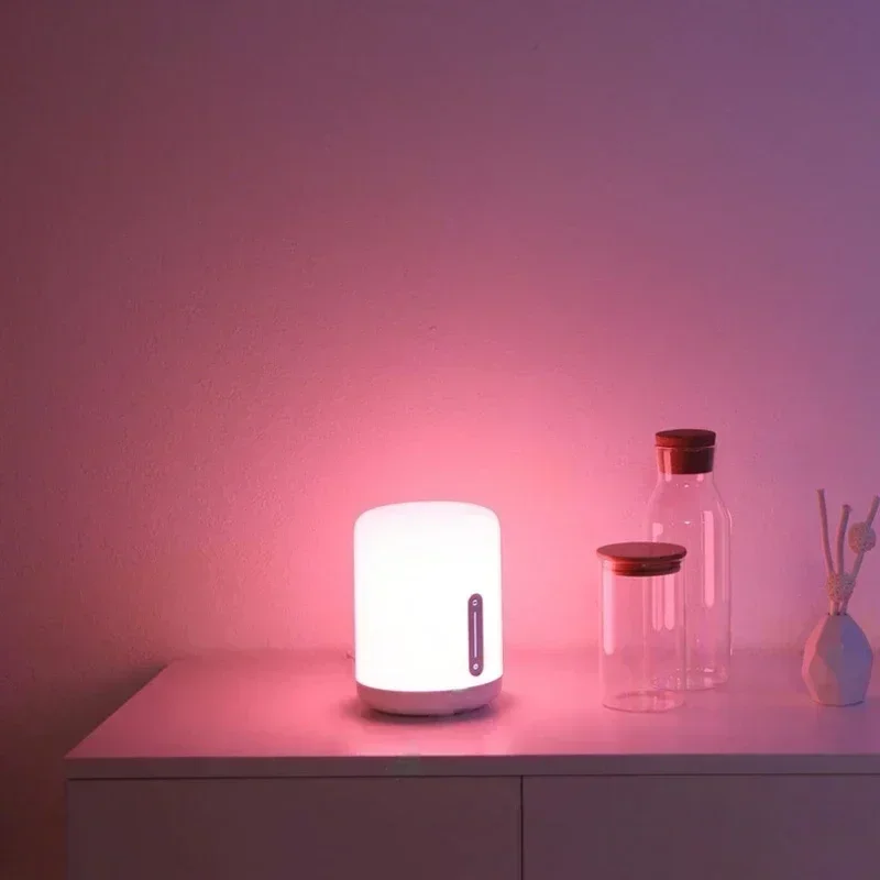 Original Xiaomi Mijia Bedside Lamp 2 Smart Light Voice Control Touch Switch Mi Home App Led Bulb for Apple Homekit Siri