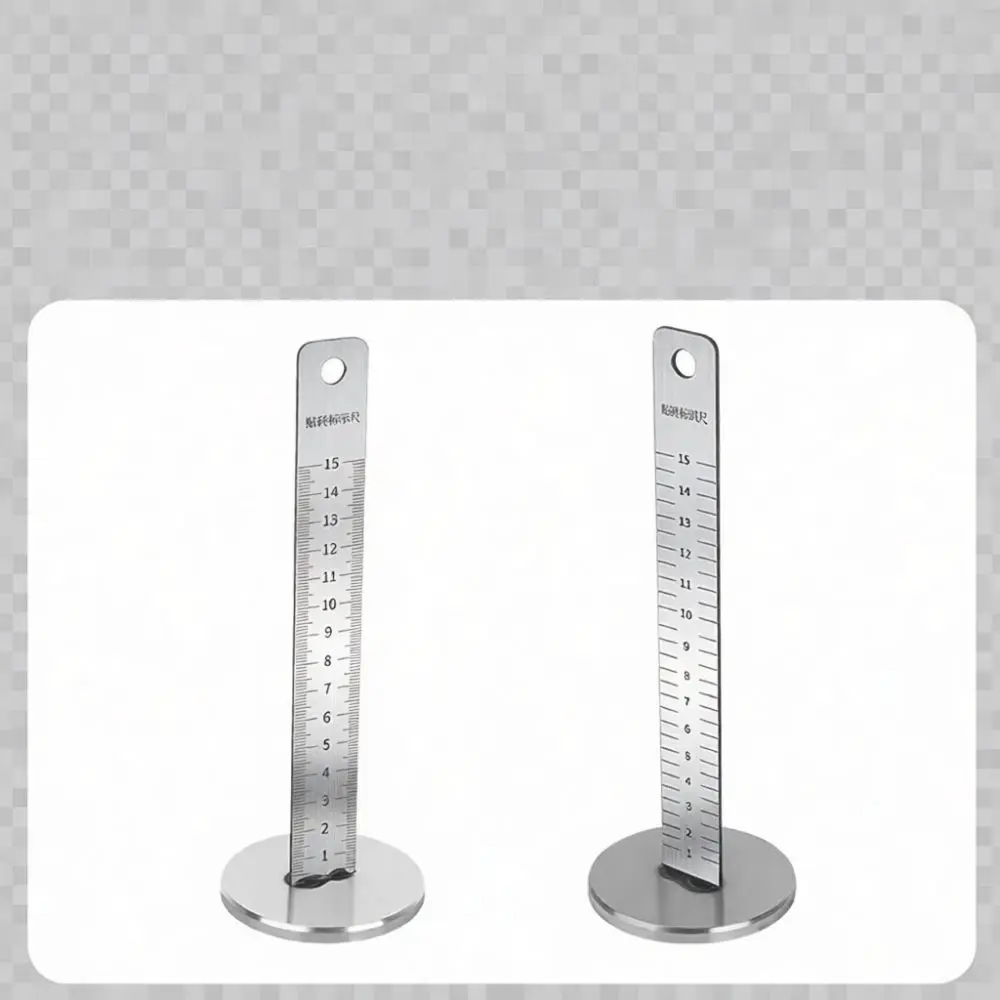 Durable Steel Tile Alignment Leveler Magnetic Gauge ruler Accurate Positioning Tool For Home Renovation Flooring Projects