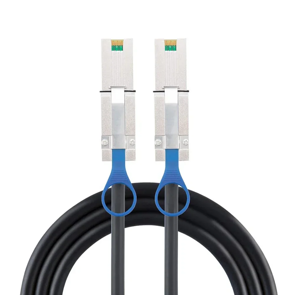 MINI SAS 26P SFF-8088 إلى SFF-8088 HD كابل Mini SAS SFF-8088 ذكر إلى 8088 كابل موصل ذكر Mini SAS 26P ExternalHard القرص كابل