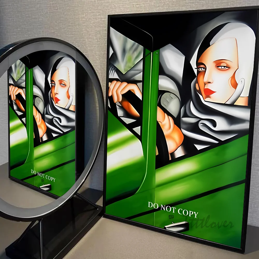 Tamara De Lempicka Artwork Poster Wall Art Home Decor Room Decor Digital Painting Living Room Restaurant Kitchen Art