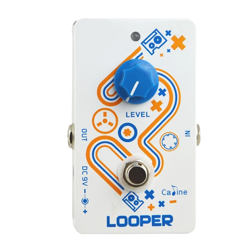 

Caline CP-33 Looper гитарная педаль, настоящий дизайн обхода, высококачественные записывающие гитарные педали Looper, аксессуары для гитары