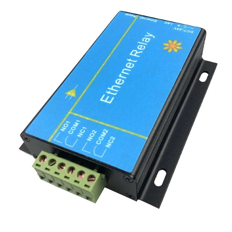 2 Way Ethernet Network Relay Module Ip Remote Access Controller Intelligent Smart Home Industrial Grade Support Modbus Durable