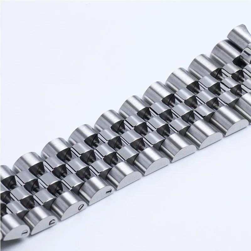 20mm 21mm Jubilee 904 Watchband For Rolex Sub GMT Yacht Daytona Men\'s Strap Luxury watch chain Mod Parts Replacement Accessories