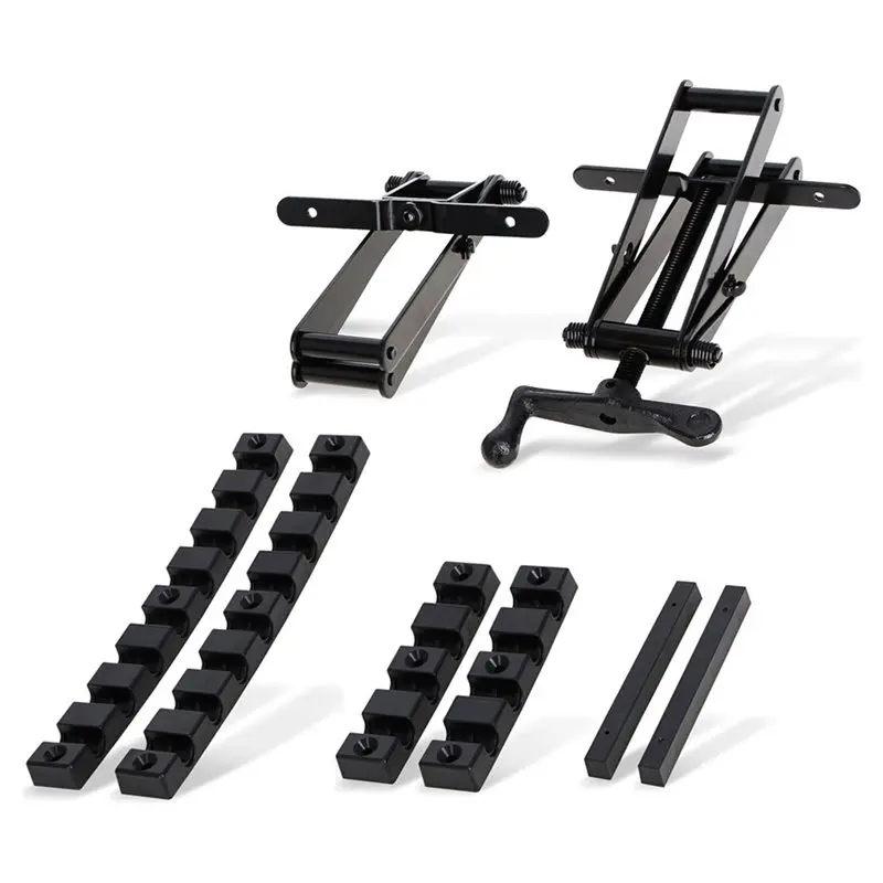 IALJ-Woodworking 4 Way Pressure Clamps Set Custom-Width Clamp Splicing Board Positioning Panel Fixed Clip Carpenter Tool