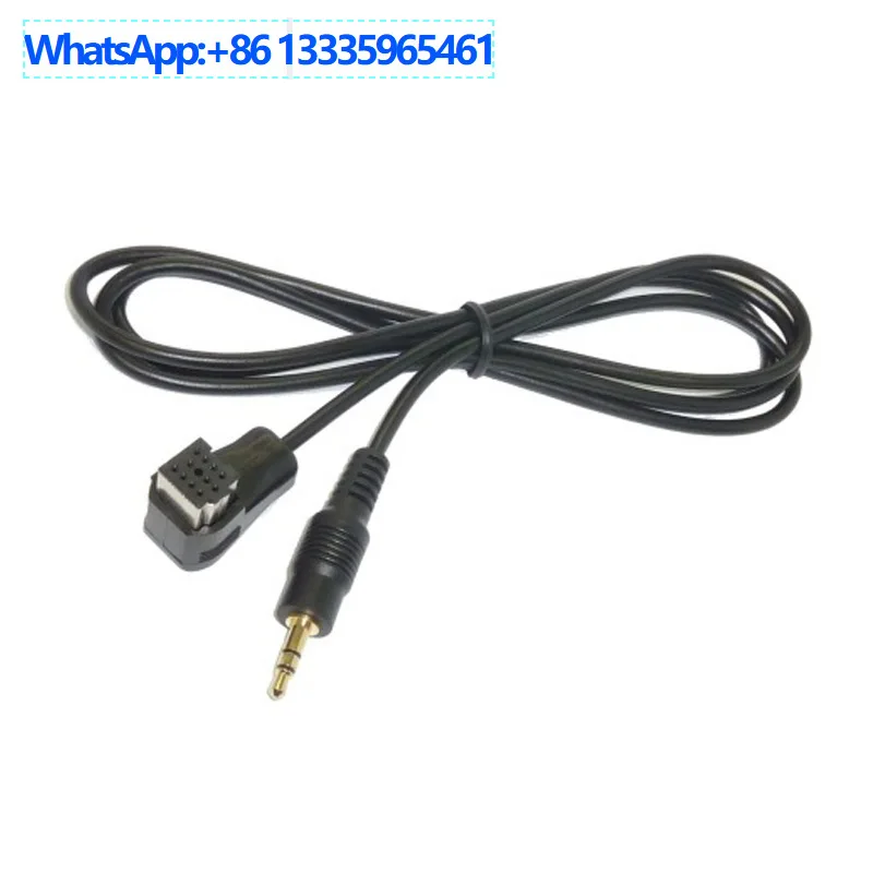 

5 шт. для аудиокабеля Pioneer AUX, позолоченная головка 3,5 Входной кабель Pioneer MP3 AUX3.5