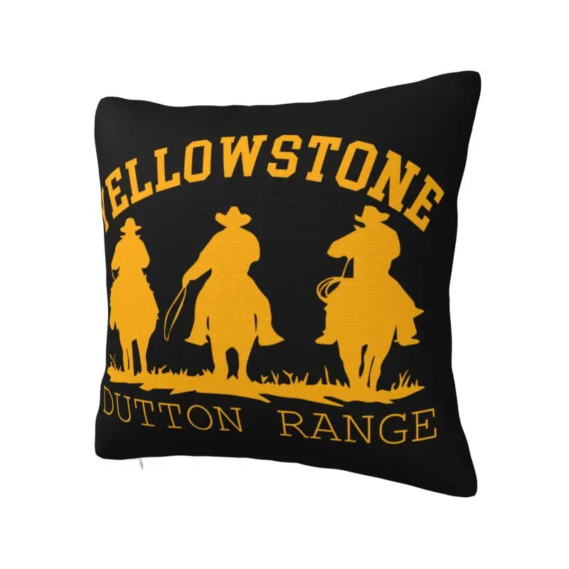 Yellowstone Throw Pillow Case Home Decoration Dutton Ranch Nordic Cushion Cover Velvet Pillowcase