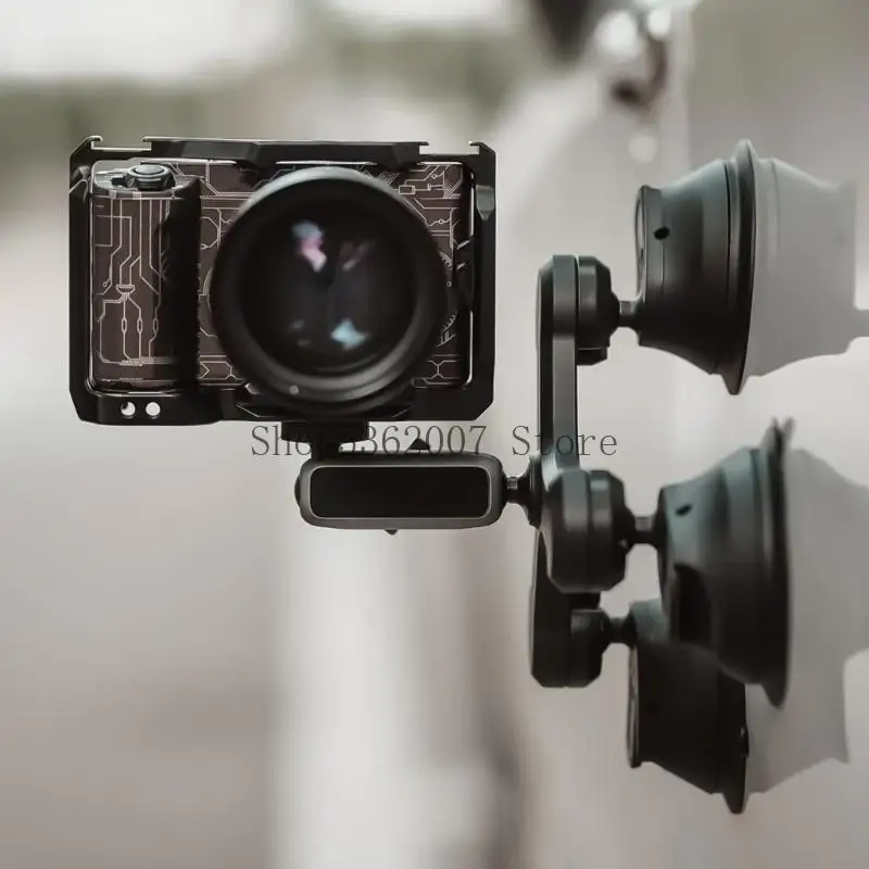유니버설 흡입 컵 카메라 마운트 퀵 릴리스 및 실내 및 실외 사진 사용 40JB 용 고재 용량