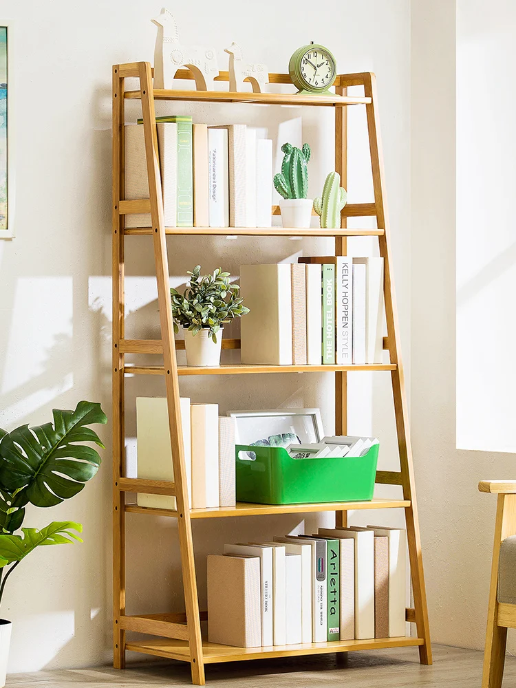 

Shelf, multi-layer storage rack, simple bookshelf, floor to floor household storage rack, layered shelf
