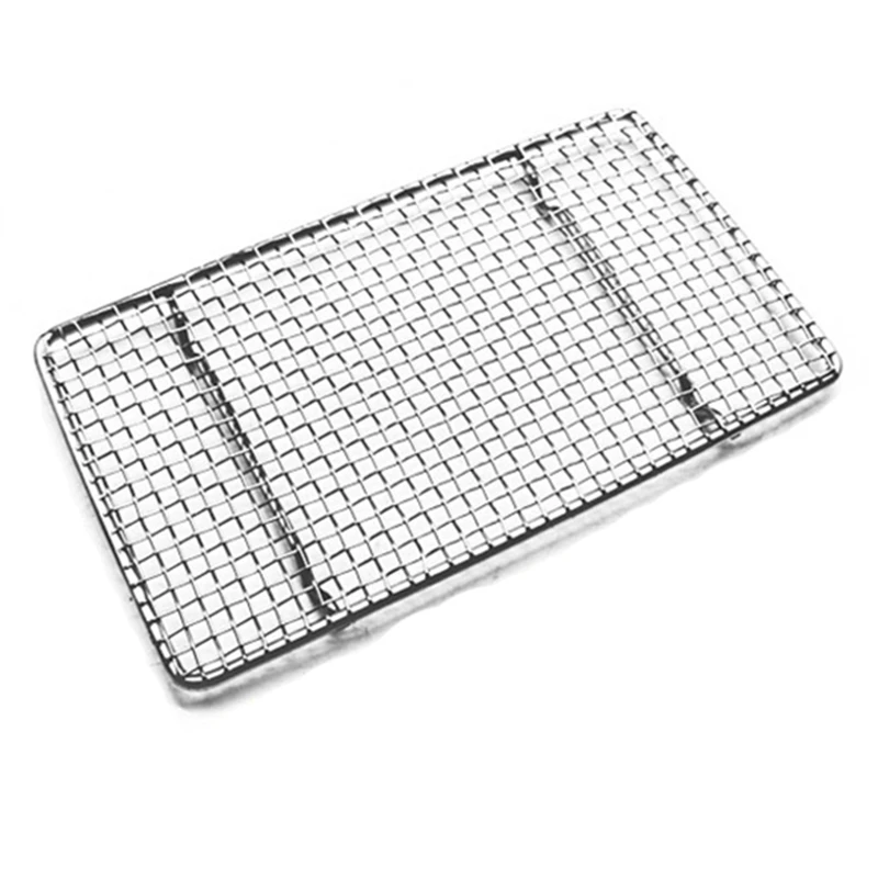 ABKJ-Fried Tempura Net Stainless Steel Grill Hamburger Fried Chicken Grease Net Japanese Cuisine Slate Pork Rack Home