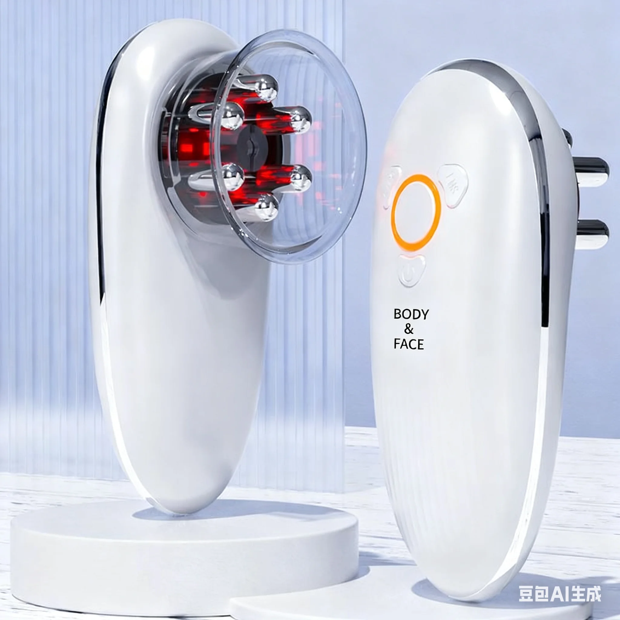 جهاز تدليك السيلوليت الكهربائي 3 في 1، آلة نحت الجسم 3 في 1 - 3 أوضاع آلة نحت الجسم القابلة للتعديل - الاستخدام المنزلي للحجامة T