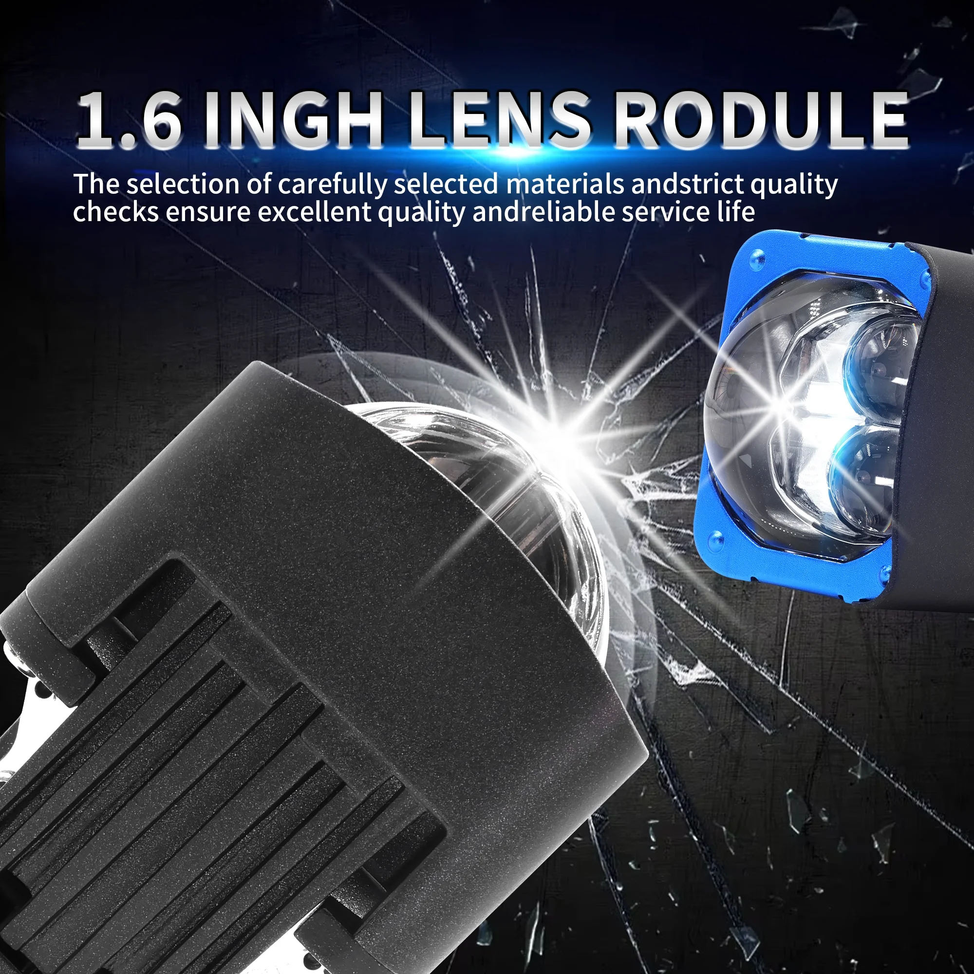 Nuovo modulo mini-matrice CLJ7 - Laser Led Headlight Projector Lens recensione e prezzo
