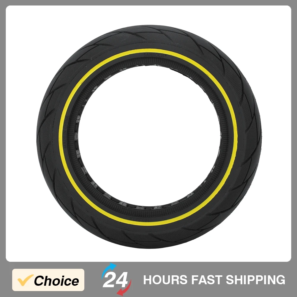 

10x2.125 Solid Tires Electric Scooter Wheels Replacement Tire Rubber Stable Front Rear Honeycomb Tires for Ninebot Max G30