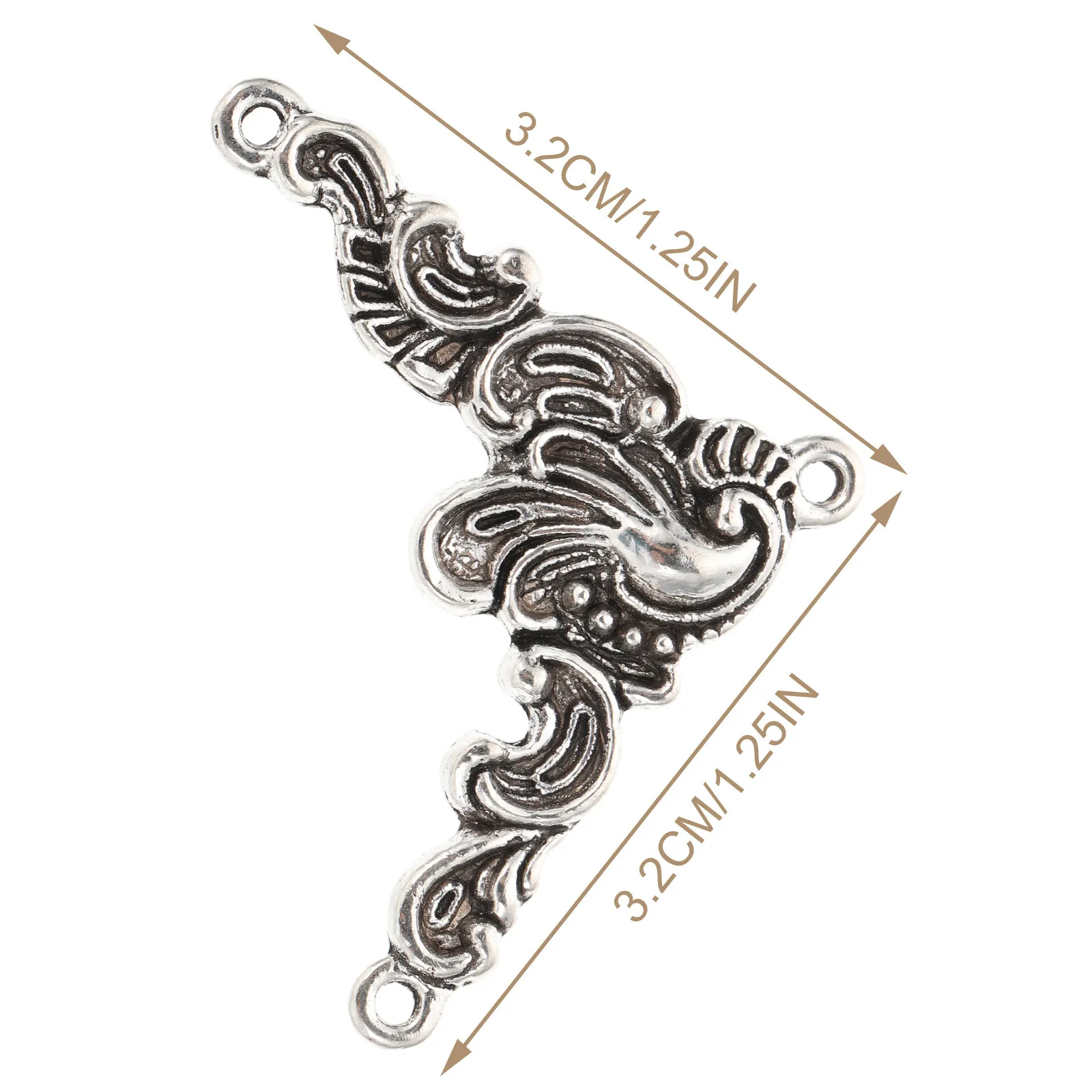 20Pcs Vintage Peacock Pendants Alloy Charms DIY Jewelry Making Supplies Necklace Bracelet Keychain Craft Accessories view 5