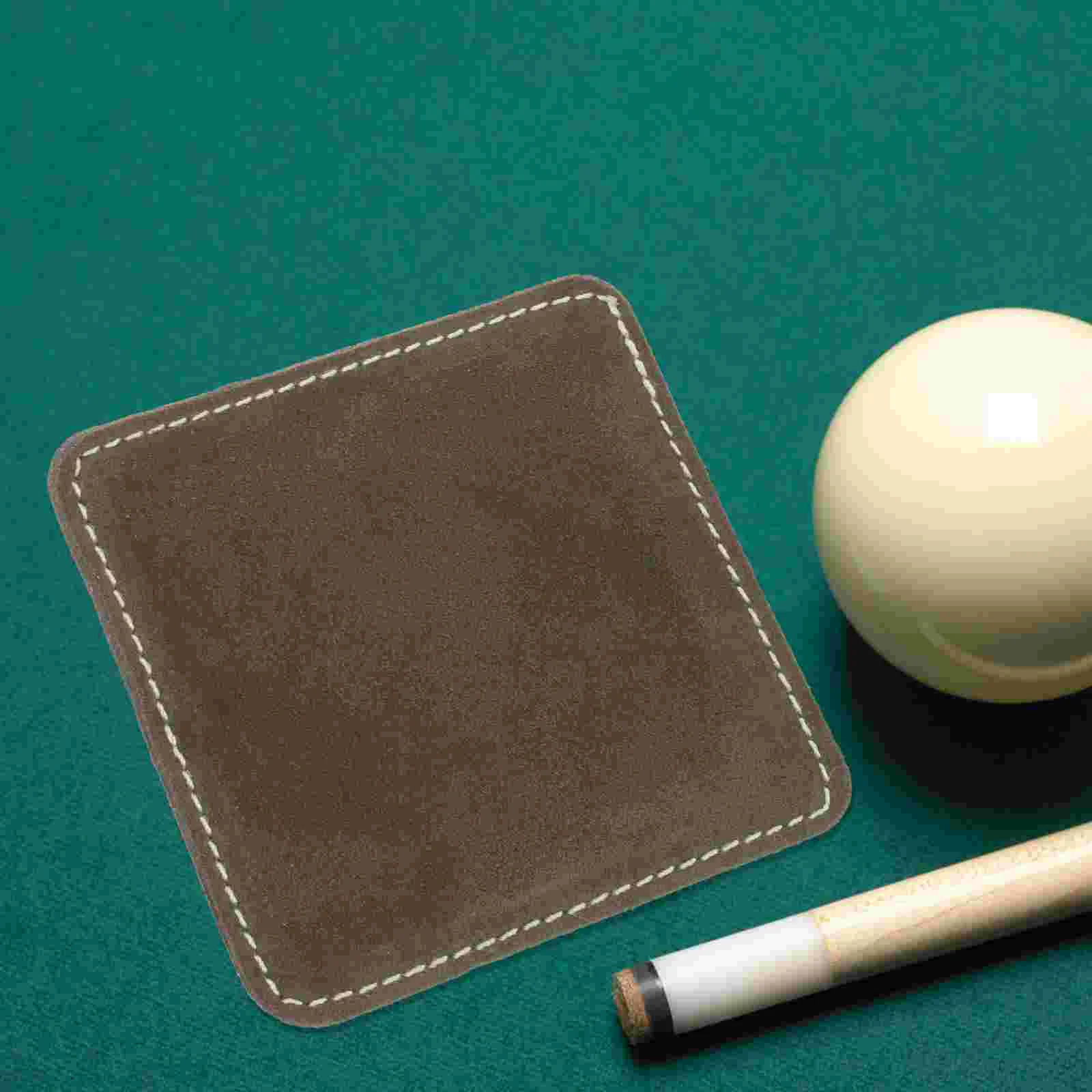 Indoor Broom Wipe The Soft Club Rough on Surface (brown) Washcloth Billiard Cue Cleaner (rough Surface) Pool Stick