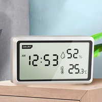 Xiaomi Electronic Thermometer Hygrometer Weather Station for Home Indoor High Precision with Table Clock Temperature Controller